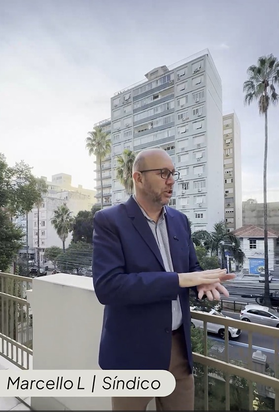 Depoimento de Marcello L., síndico